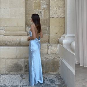 Taliah Maxi Dress (Blue)